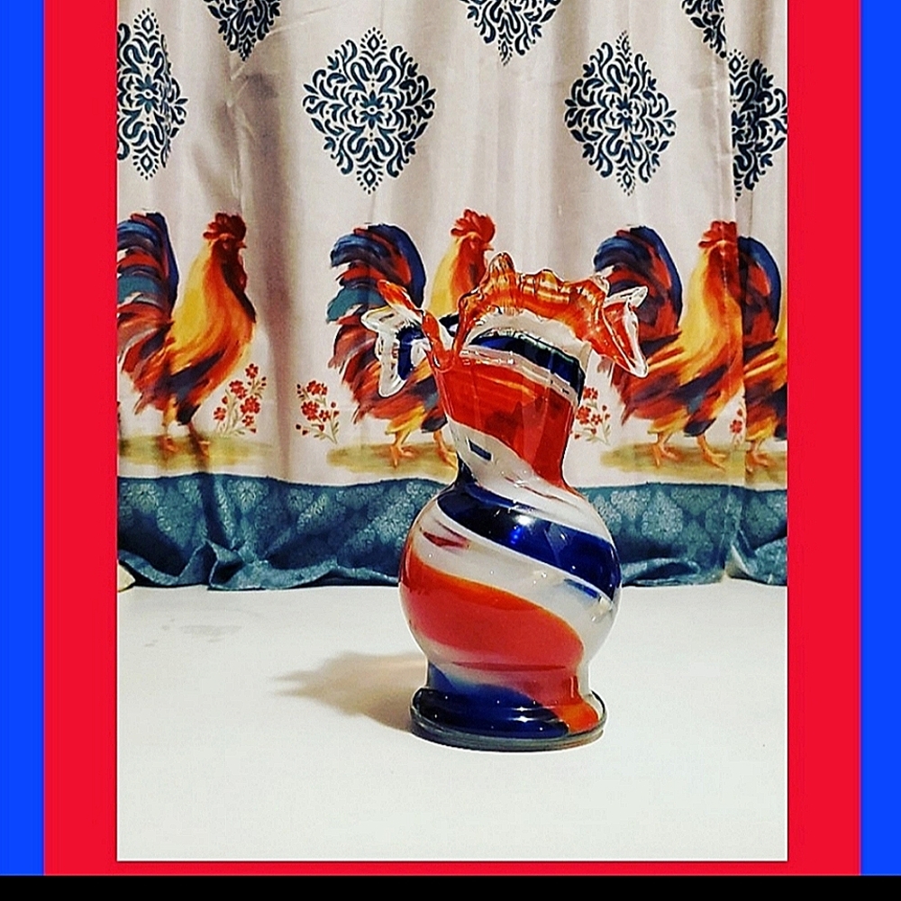 Beautiful Blown Glass Vase